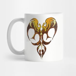 flamer Tribal Heart Mug